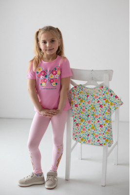 Комплект для дівчаток з 2-х футболок